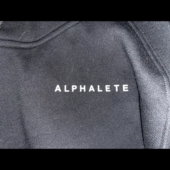 ALPHALETE HOODIE BLACK size Medium - Picture 4 of 5